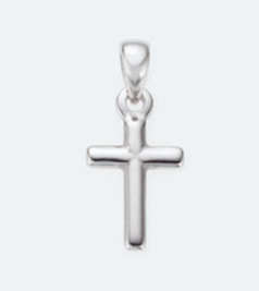 15mm Sterling Silver Cross / Charm