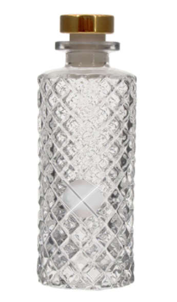 Cruet with Lattice pattern 150ml - Rose Gold stopper