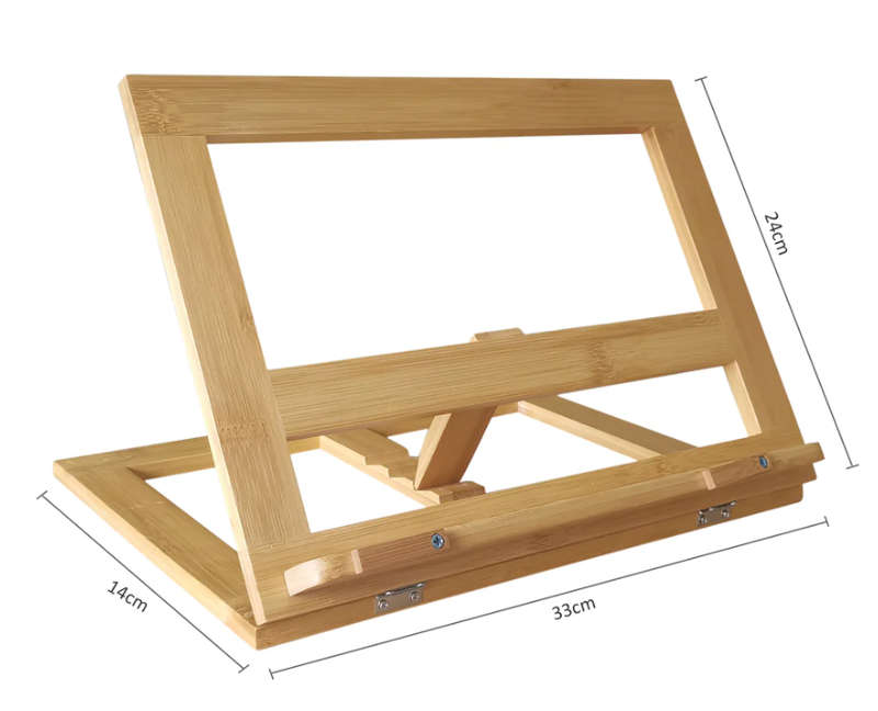 Bible Book Stand - 33cm x 24cm x 14cm adjustable