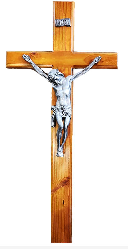 104cm Pine Solid Wood with Silver Corpus