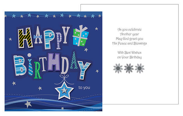 Happy Birthday Greeting Card
