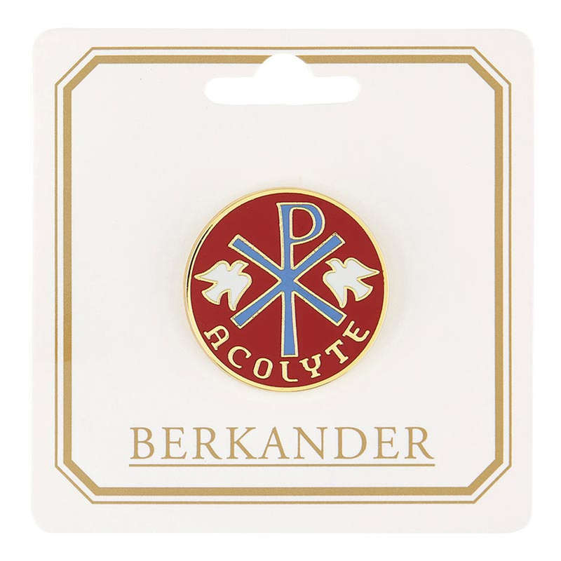 Acolyte Enamel Gold Plated Lapel Pin