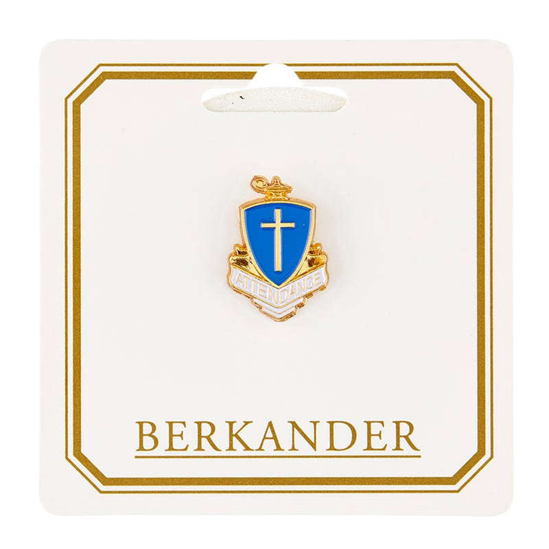 Cross Attendance Lapel Pin