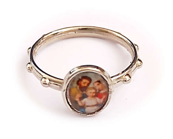 Holy Family Rosary Ring