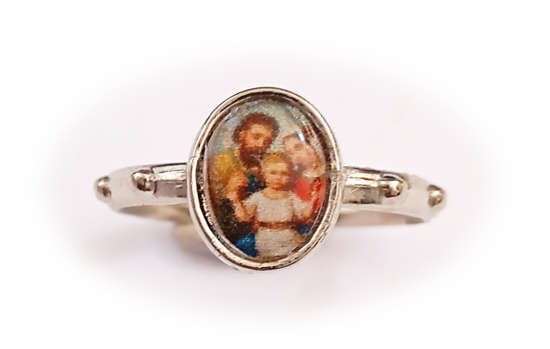 Holy Family Rosary Ring