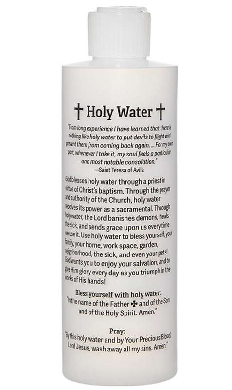 St. Joseph Terror of Demons Holy Water Bottle