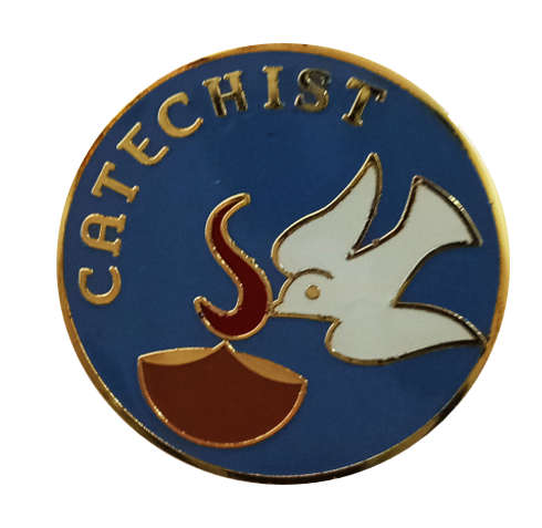 Catechist Enamel Gold Plated Lapel Pin