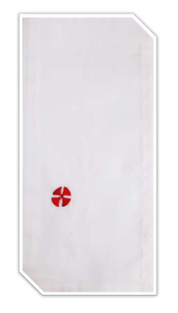 Purificator - Cotton with small red cross