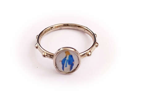 Our Lady of Grace Rosary Ring