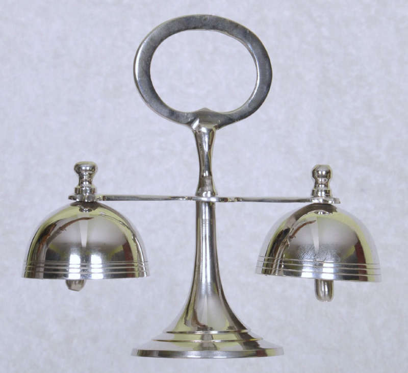 Sanctus Bells - 2 Bell in Silver