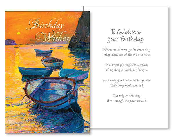 With Best Wishes on Your Birthday - Greeting Card