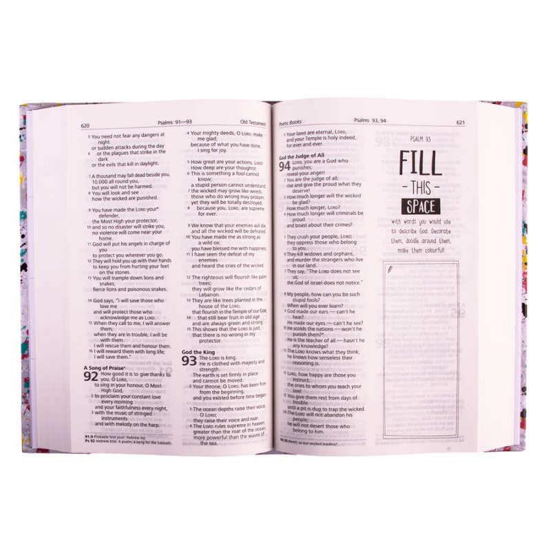 Good News Bible -  Full Color Hardcover Interactive Youth Edition Bible