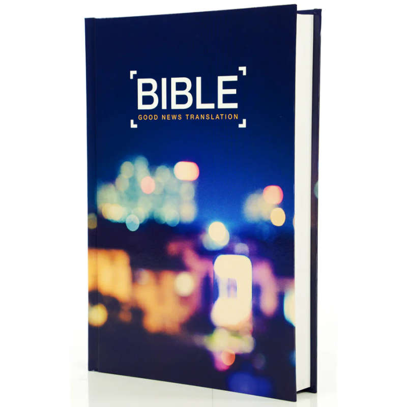 Good News Bible - GNT Full Blue Color Hardcover Bible