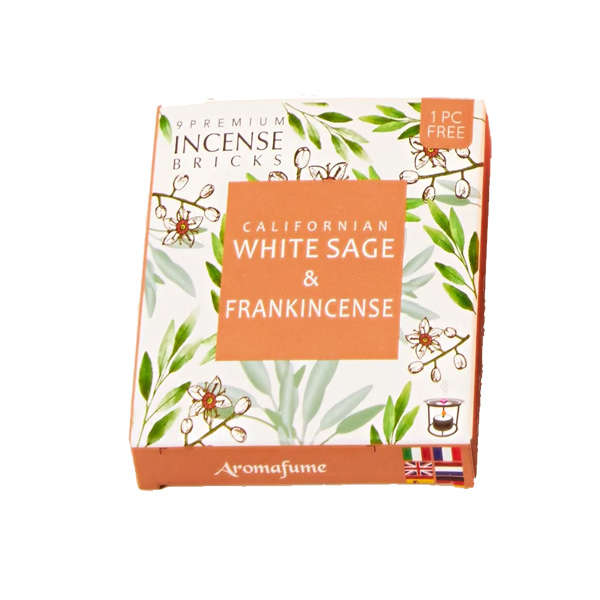 White Sage & Frankincense Aroma Fume Briquettes
