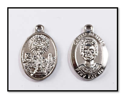 Carlo Acutis Medal in silver - Locally Made