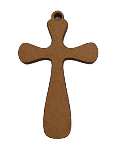 4.5cm x 3cm Wooden Cross