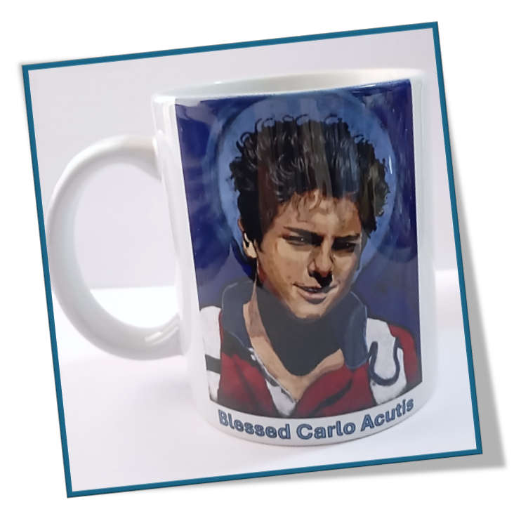 Carlo Acutis Mug with Prayer