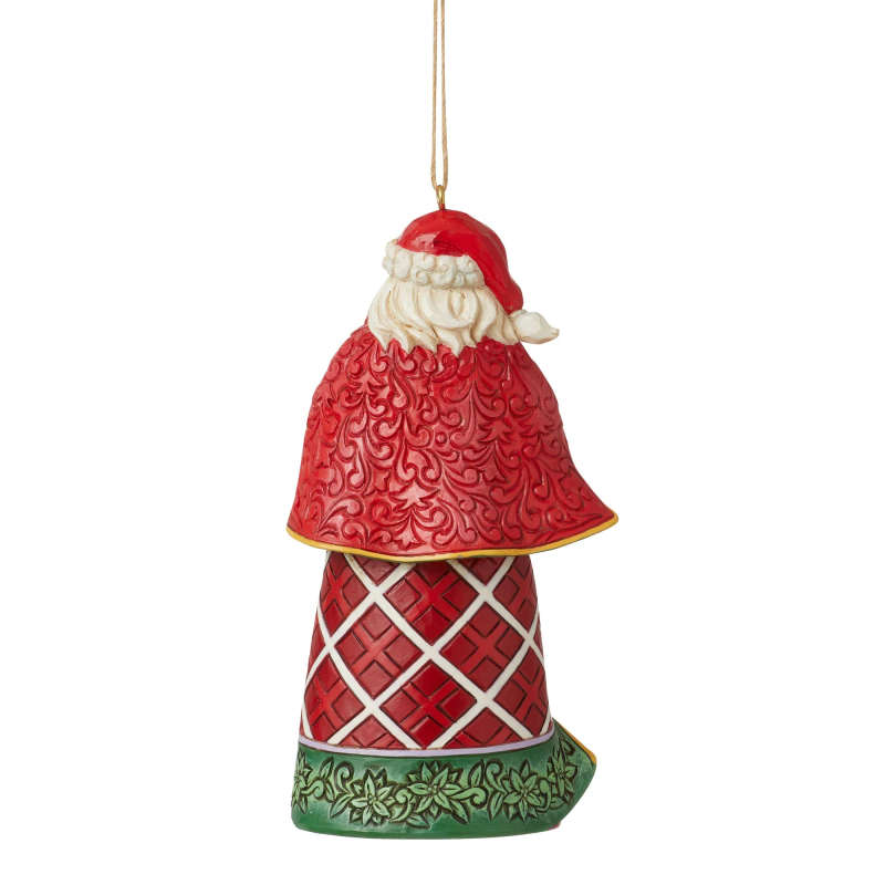 Caroling Song Santa - Jim Shore - Hanging 11.5cm