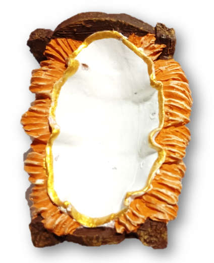 8cm Baby Jesus in Crib