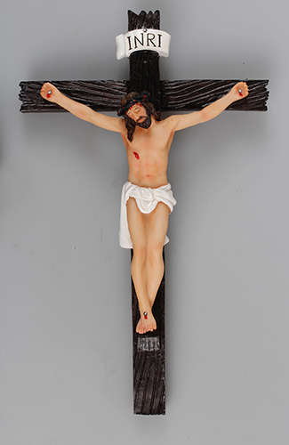41cm Florentine Wall Crucifix - Import