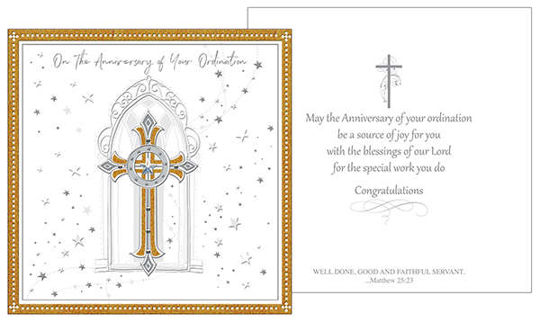 On the Anniversary of your Ordination Greeting Card