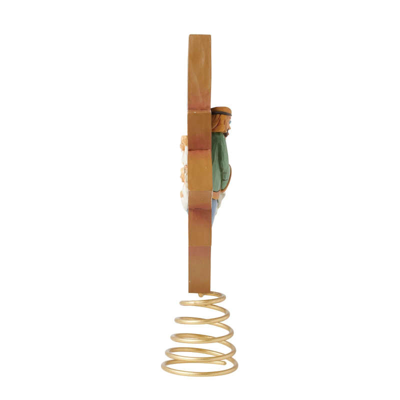 Jim Shore - Nativity Christmas Tree Topper (double sided)