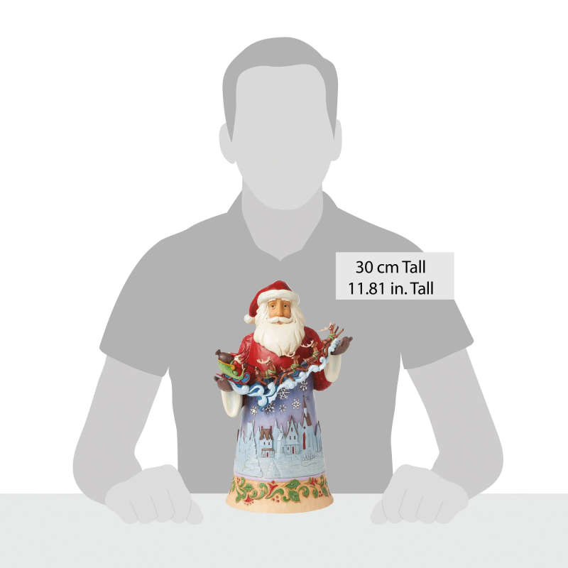 Jim Shore - 29.5m "Midnight Christmas Sky Santa"