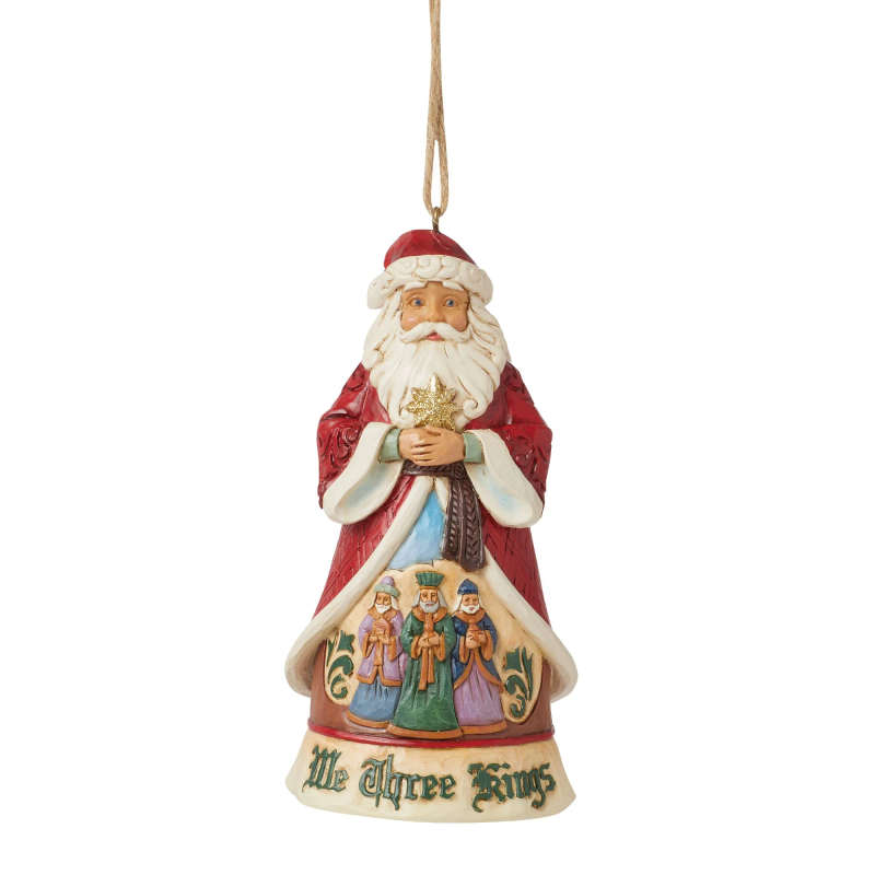 Jim Shore - Santa "We Three Kings" - Hanging Ornament