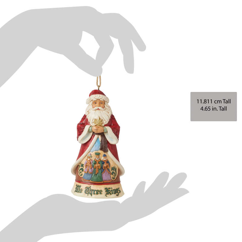 Jim Shore - Santa "We Three Kings" - Hanging Ornament