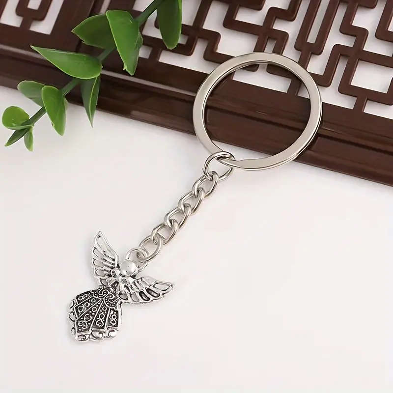 90 Piece - Angel Keyring, cards & Organza Bag - THANK YOU GIFTS - for Baptism, First Holy Communi...