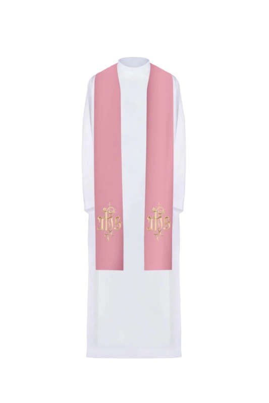 Haftina House Rose Pink Stole - IHS - Poland Import