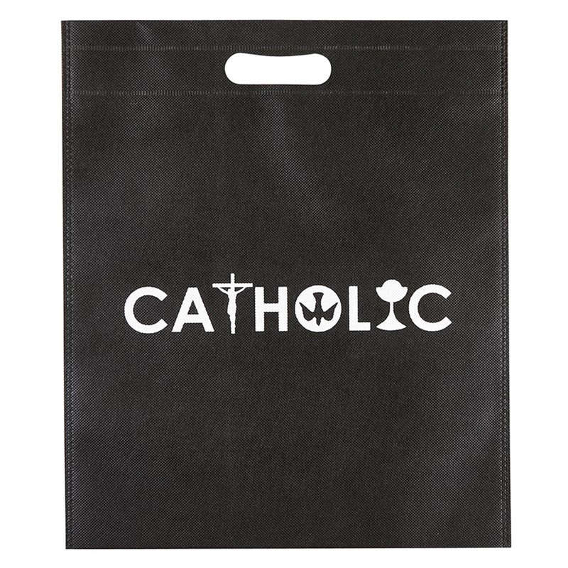 Catholic -  Cut-Out Handle Tote Bag
