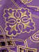 Haftina House Altar Cloth - White with 20cm Embroidery/Ornate Cross in Liturgical Colours *2m x 1...