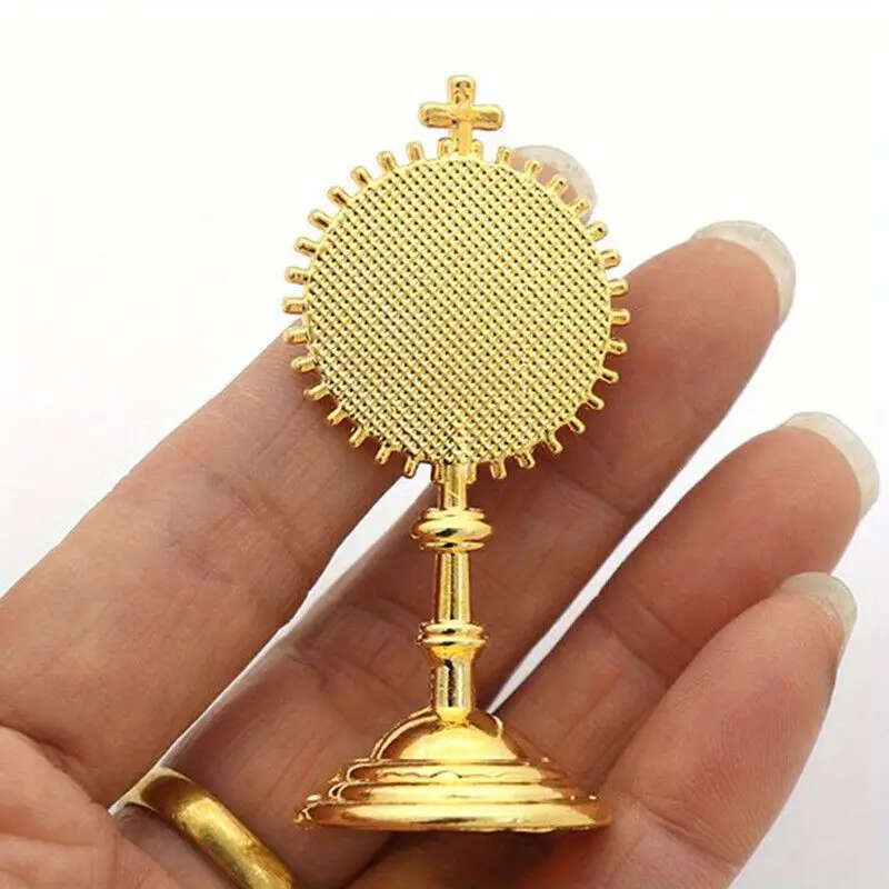 62mm Monstrance in Gold -  Double sided tape on base