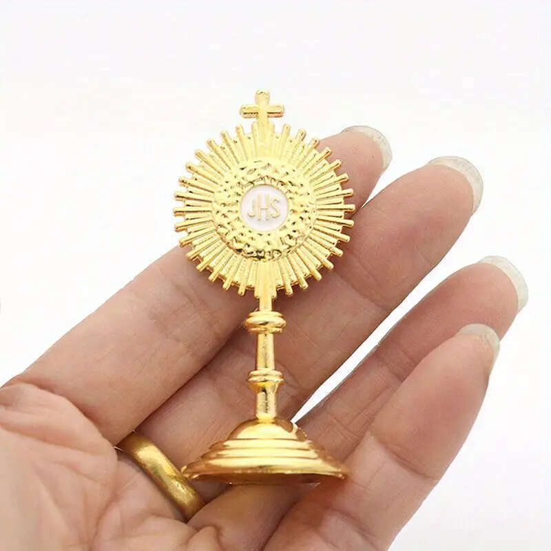 62mm Monstrance in Gold -  Double sided tape on base