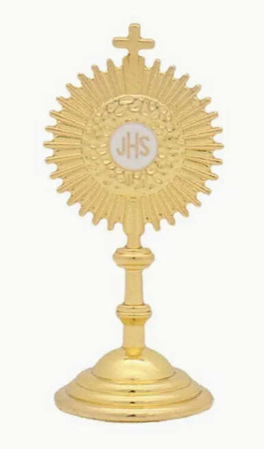 62mm Monstrance in Gold -  Double sided tape on base