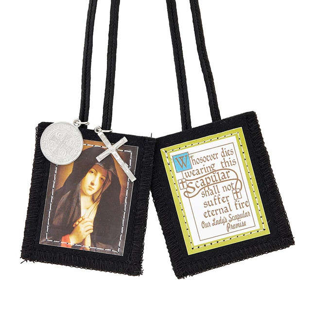 Seven Sorrows of Mary Scapular with Medals