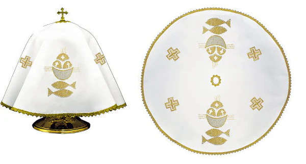 Haftina House - Ciborium Veil - Loaves & Fishes - Poland
