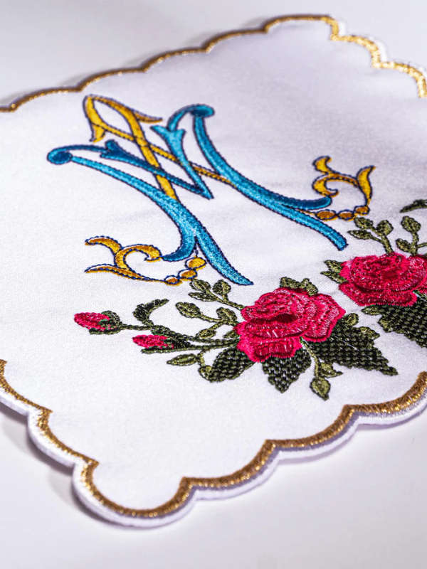 Haftina House Altar Linen Set - Marion Colourful Embroidery