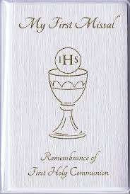 My First Missal - Plastic Mother of Pearl Hardcover