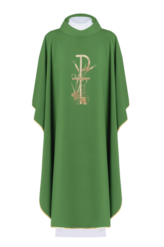 Haftina House - PAX Chasuble with Vines, Grapes and Wheat - Polish Import