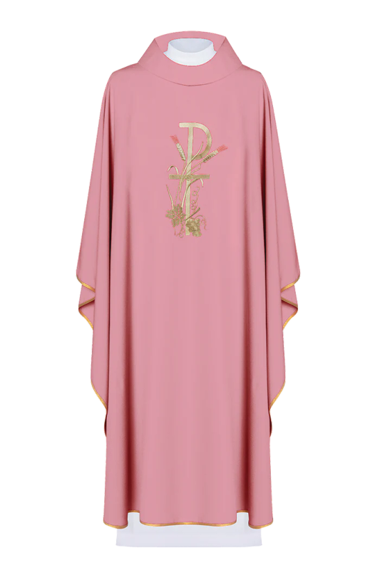 Haftina House - PAX Chasuble with Vines, Grapes and Wheat - Polish Import