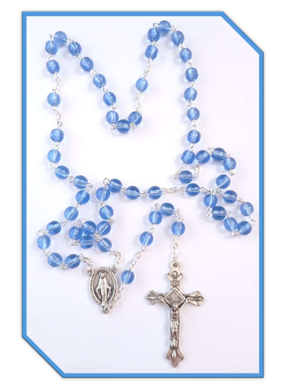 Miraculous Medal Rosary - With Medal in Gift Box