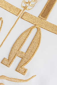 Haftina House - Alpha & Omega Chasuble in all Liturgical Colours