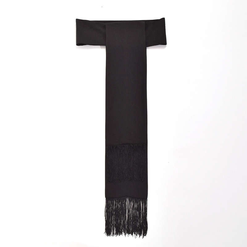 Cincture - Black with Fringe