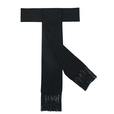 Cincture - Black with Fringe