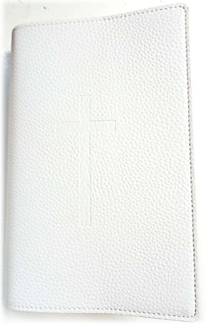 Daily & Sunday Missal Vegan Leather Cover - Black, Red & White