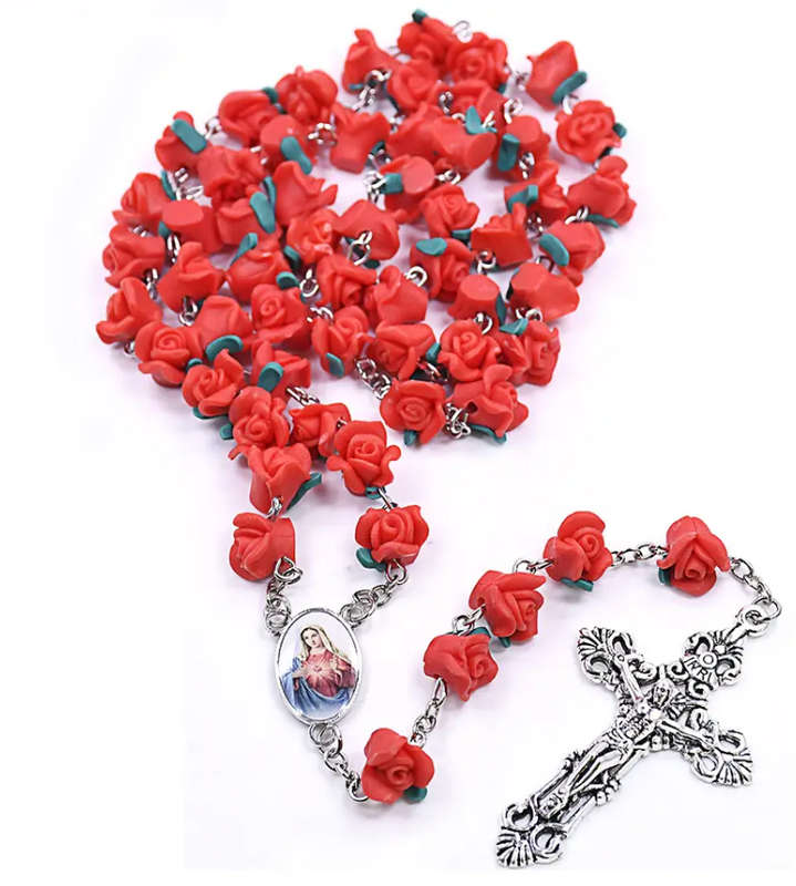 Red Rose Rosary - All Roses