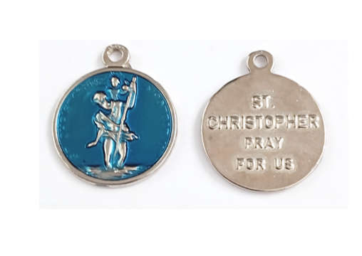 St Christopher Medal / Pray for us - Locally Produced