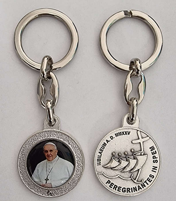 Jubilee Year / Pope Francis Key ring - Made in Italy